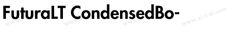 FuturaLT CondensedBo字体转换